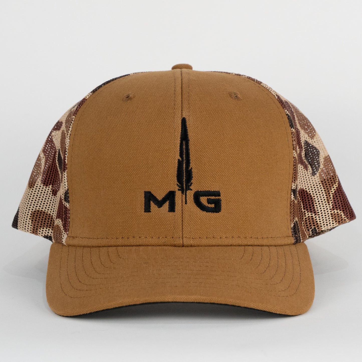 Dri Duck Camo Logo Hat
