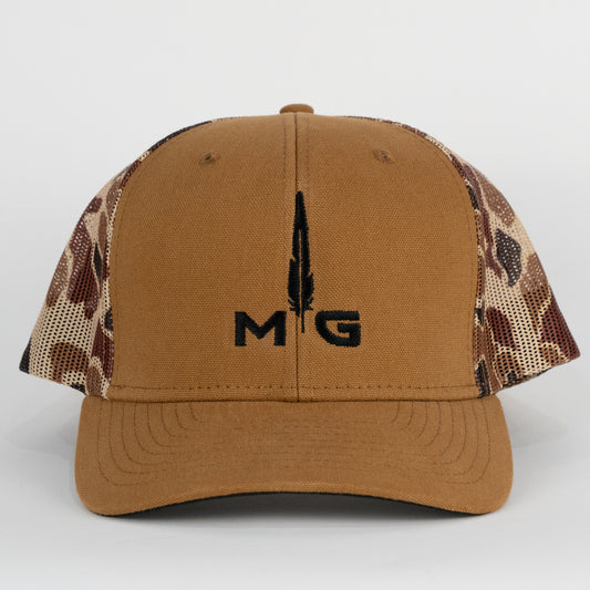 Dri Duck Camo Logo Hat